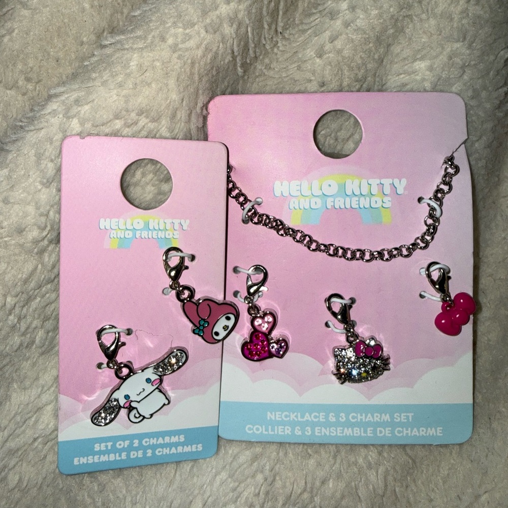 Hello Kitty & Friends Charm Necklace Set
